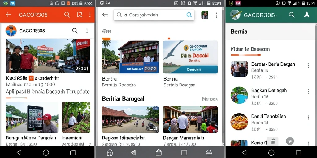 Tampilan antarmuka GACOR305 yang menarik dan informatif.