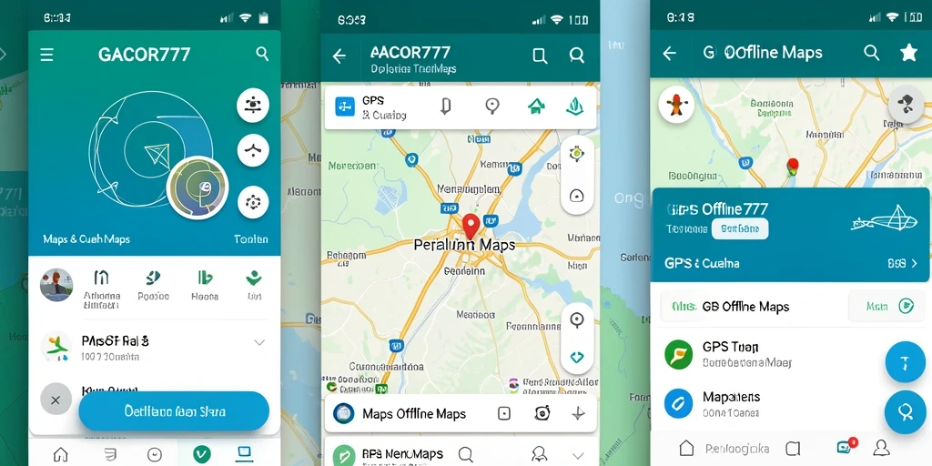 Tampilan antarmuka GACOR777 yang intuitif untuk navigasi peta offline.