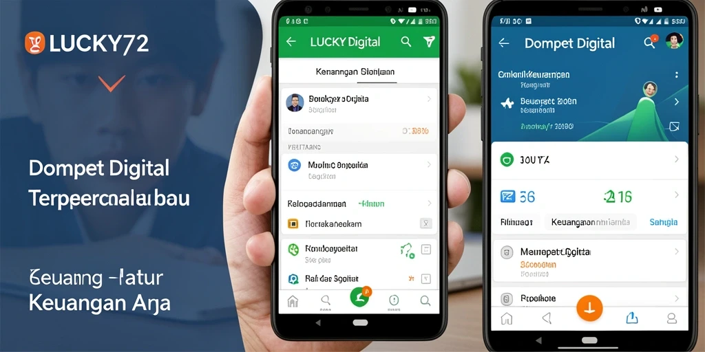 Tampilan antarmuka pengguna LUCKY72 yang sederhana dan fungsional.